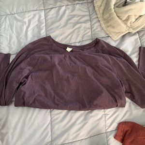 Cut out under armour long sleeve